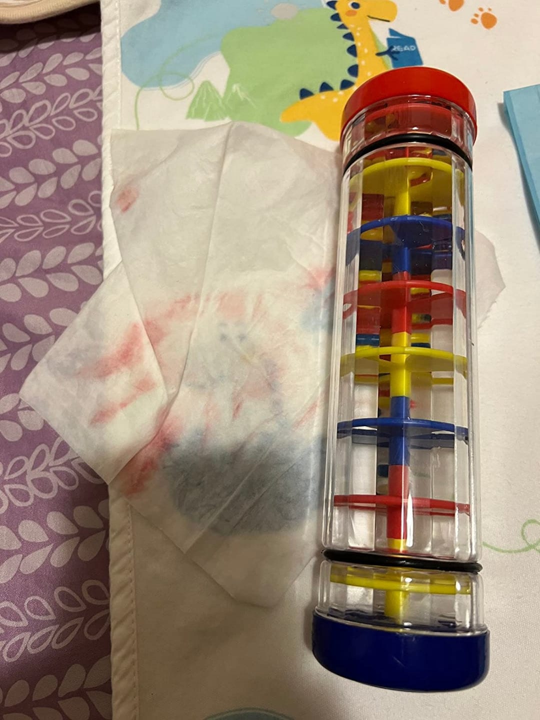Customer photo review of Regenstab Sensorspielzeug Kinder | Beruhigendes Klangspielzeug Sensorik Kleinkind