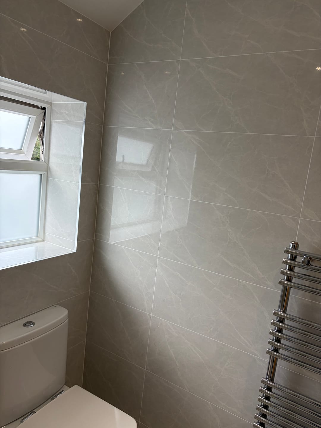 Customer photo review of Gopoxy Poly Grout (White)