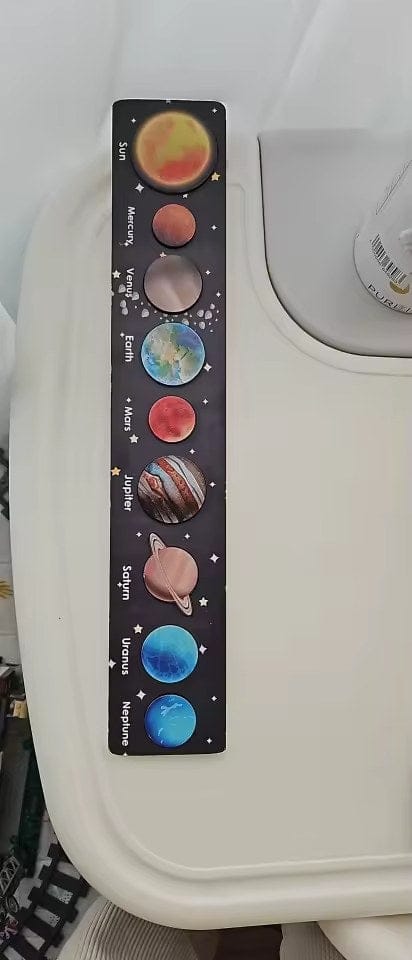 Customer photo review of Montessori Sonnensystem Puzzle Kleinkind | Interaktives Planetenpuzzle Lernspielzeug ab 2 Jahren