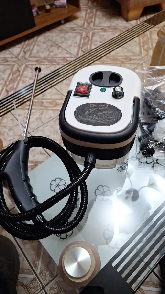 Customer photo review of limpiador a vapor