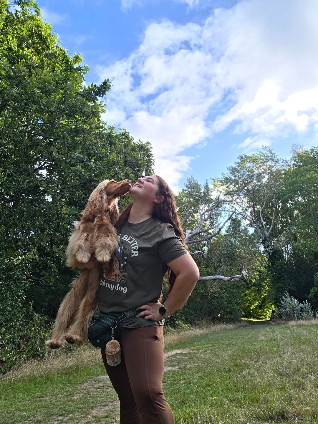Customer photo review of Final Fetch Pick your Print T-shirt