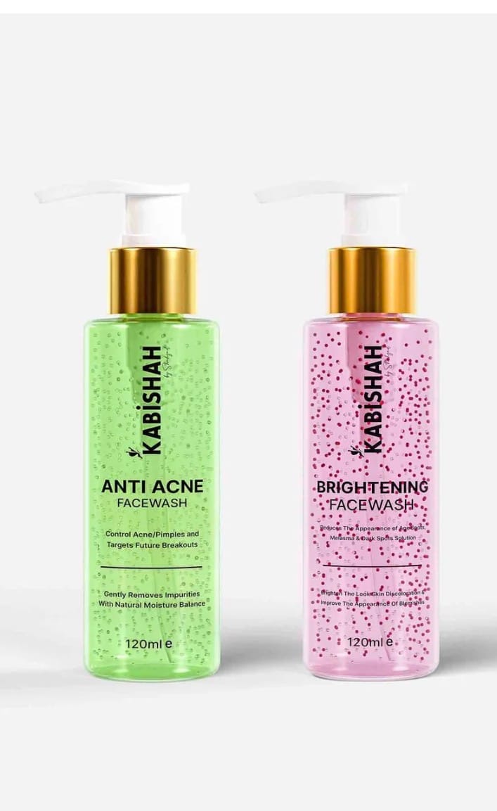 Customer photo review of Face Wash Bundle: Clear & Bright Face Fusion