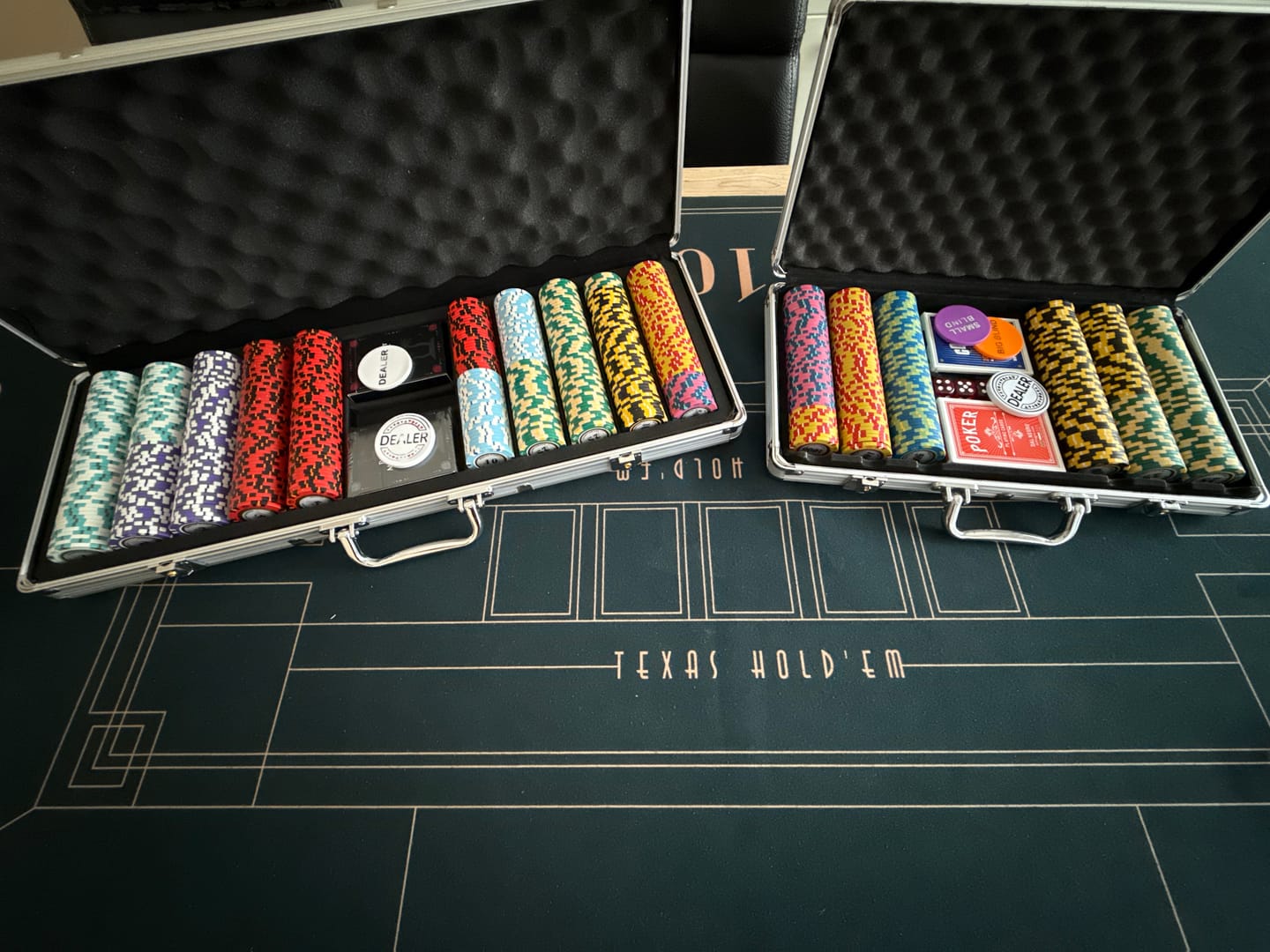 Customer photo review of Poker Set Monte Carlo Tournament 500