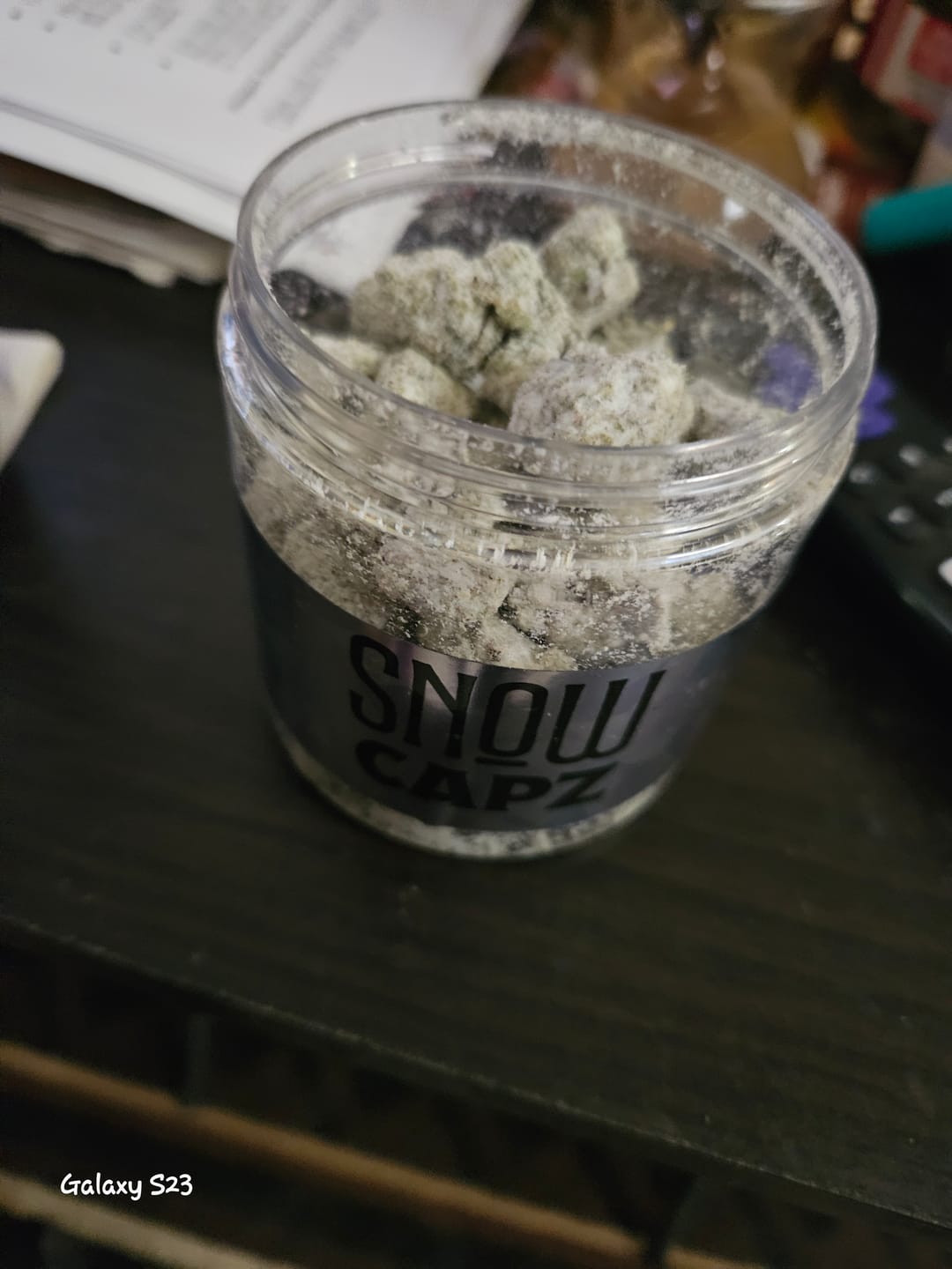 Customer photo review of Snow Capz 28 Grams