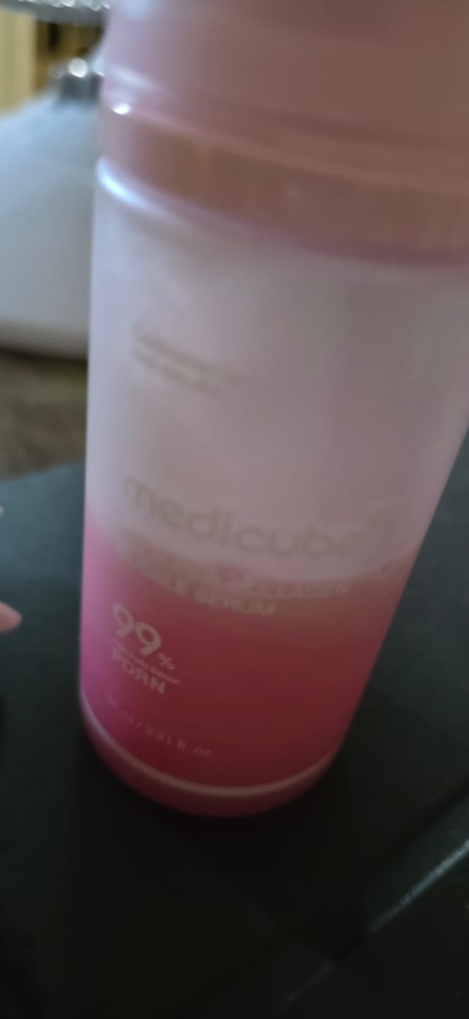 Customer photo review of Medicube - Sérum - PDRN Pink Collagen Bubble Serum