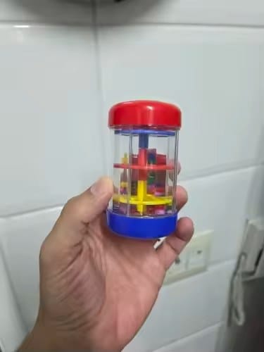 Customer photo review of Regenstab Sensorspielzeug Kinder | Beruhigendes Klangspielzeug Sensorik Kleinkind
