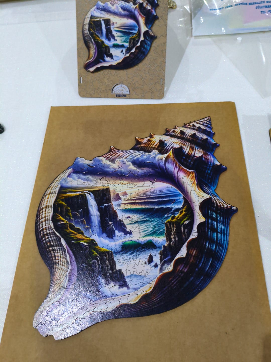 Customer photo review of Gizli Cennet - Ahşap Puzzle