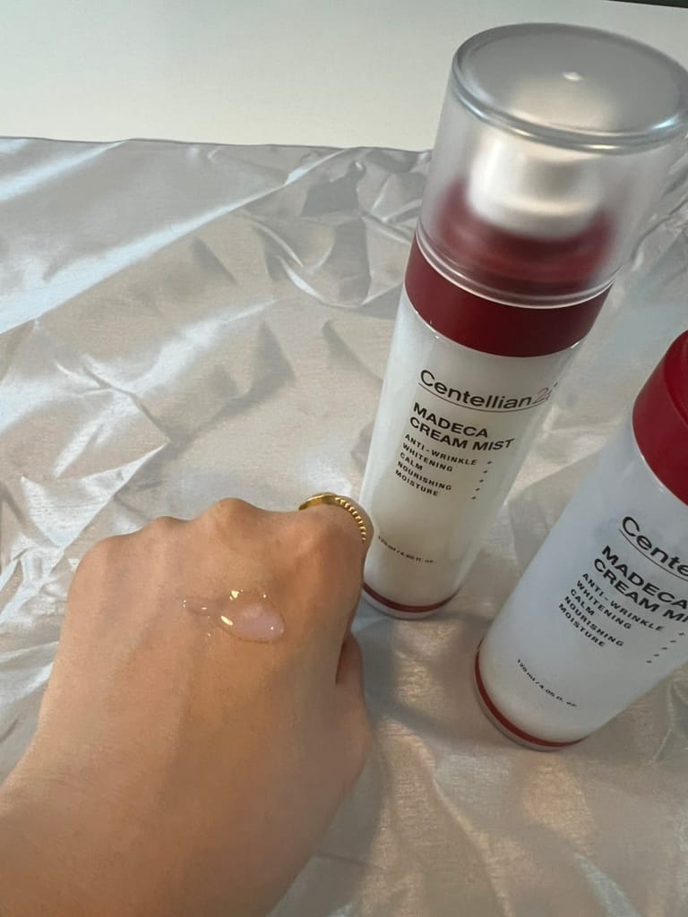 Customer photo review of Madeca Cream Mist 120ml