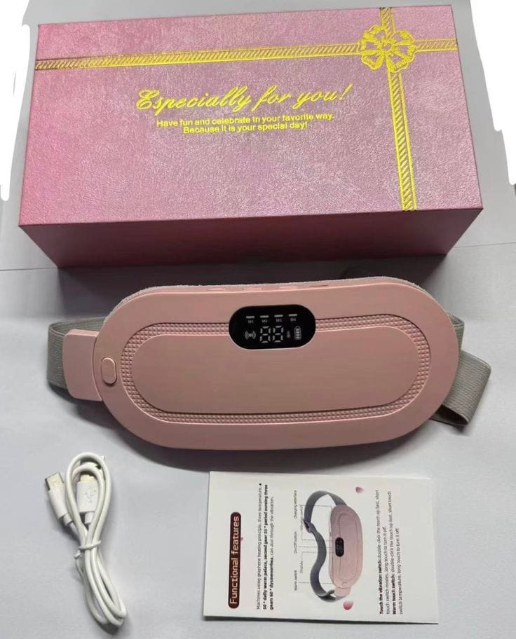 Customer photo review of Portable Massage Heating Reusable Belt
