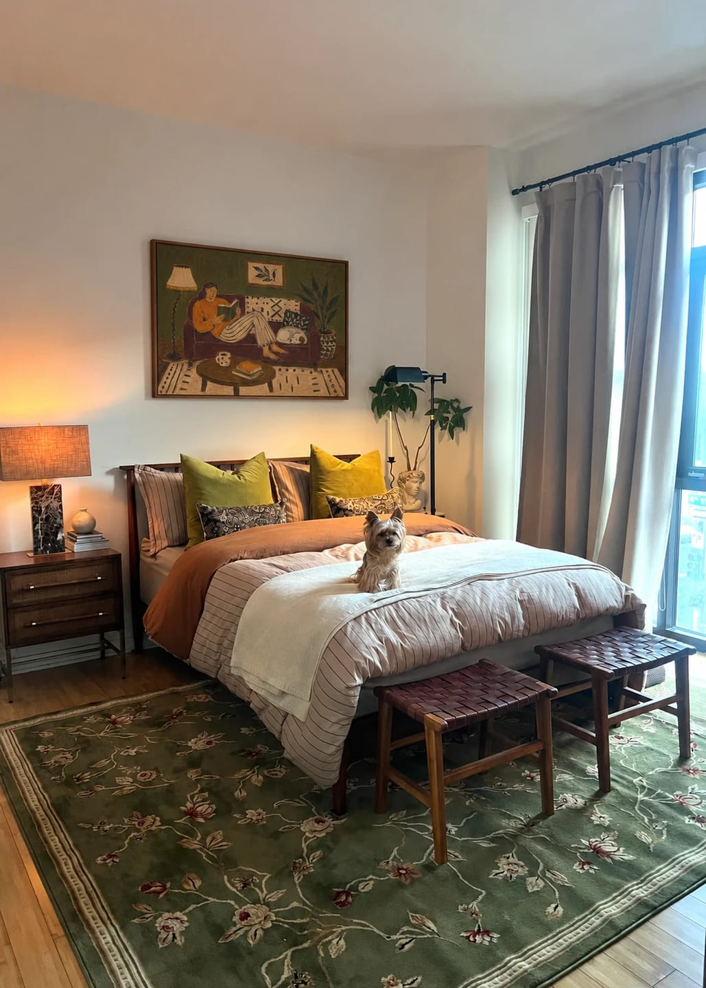 Customer photo review of Modern Folk Art | Morning Breakfast Gathering