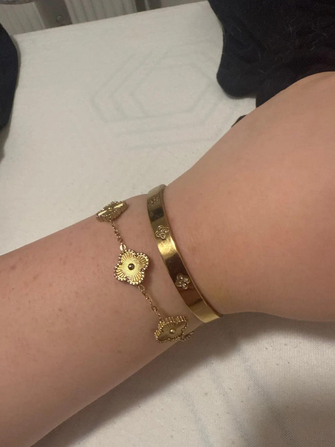 Customer photo review of Vittoria – Brazalete de Circonitas