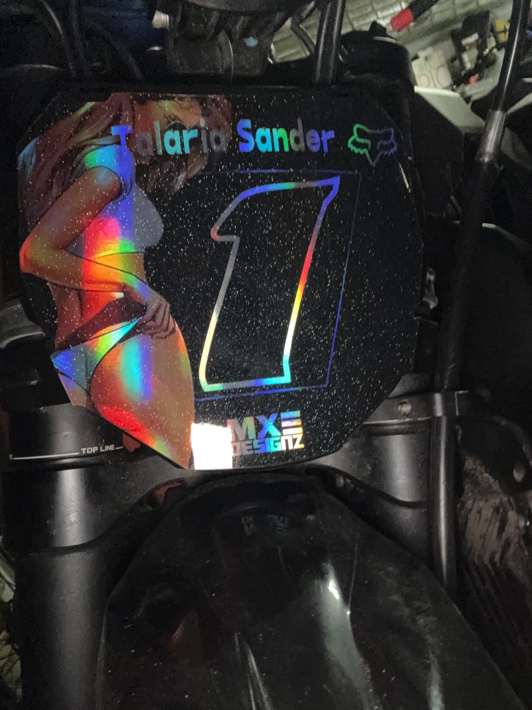 Customer photo review of FULL Custom Plate Design