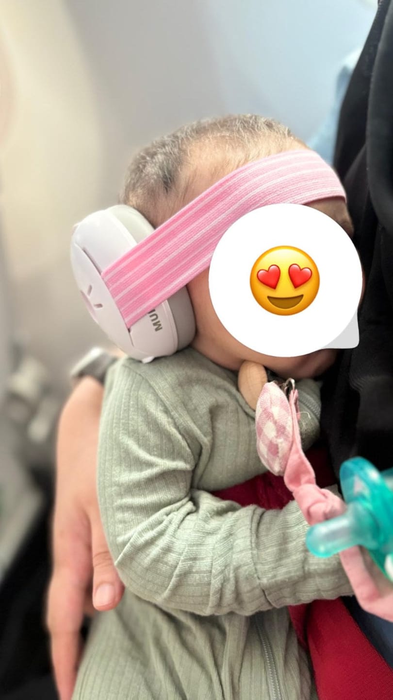 Customer photo review of Sanfter Gehörschutz | Kapselgehörschutz Für Babys