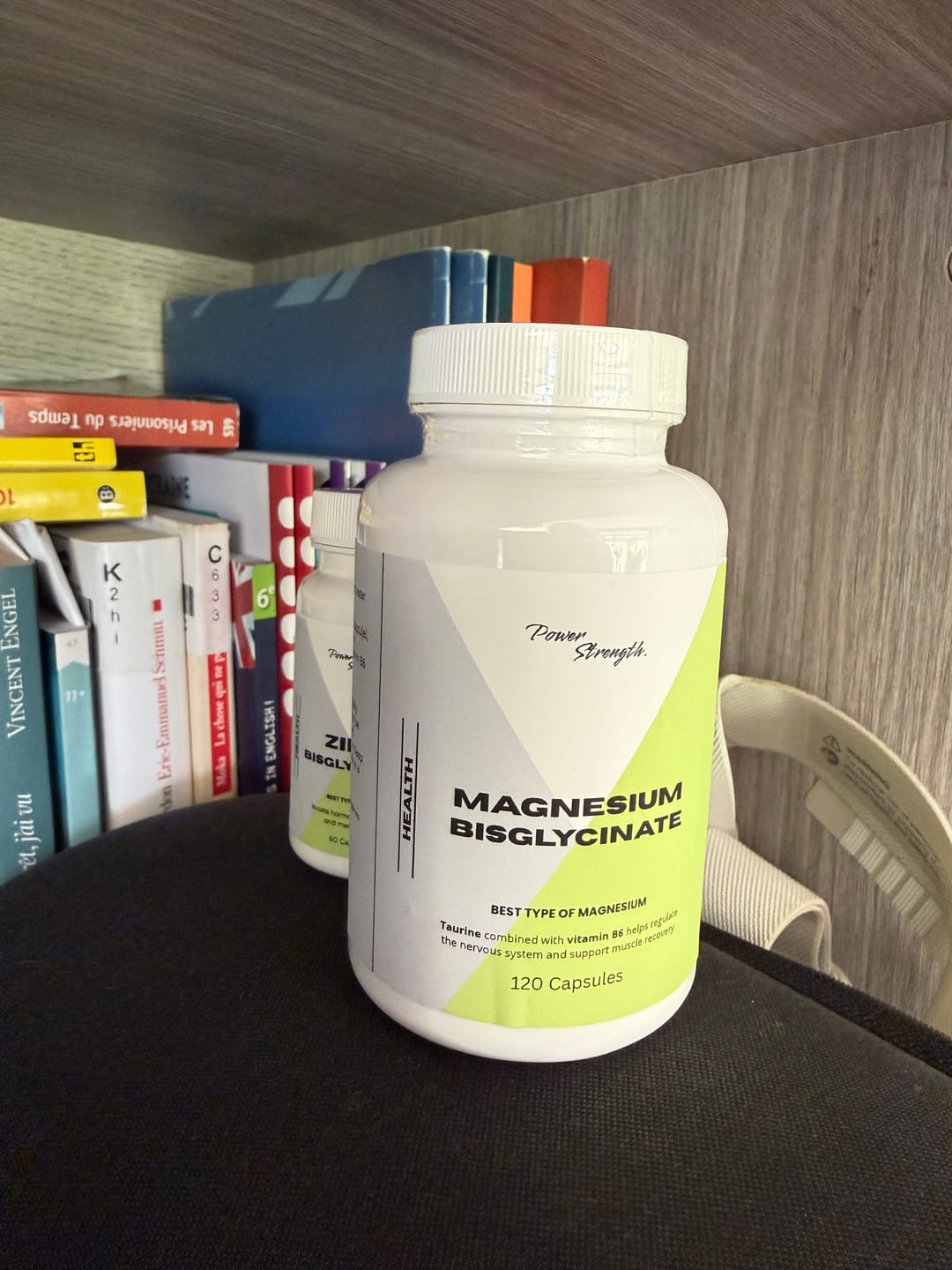 Customer photo review of Magnesium Bisglycinate (120 Caps)