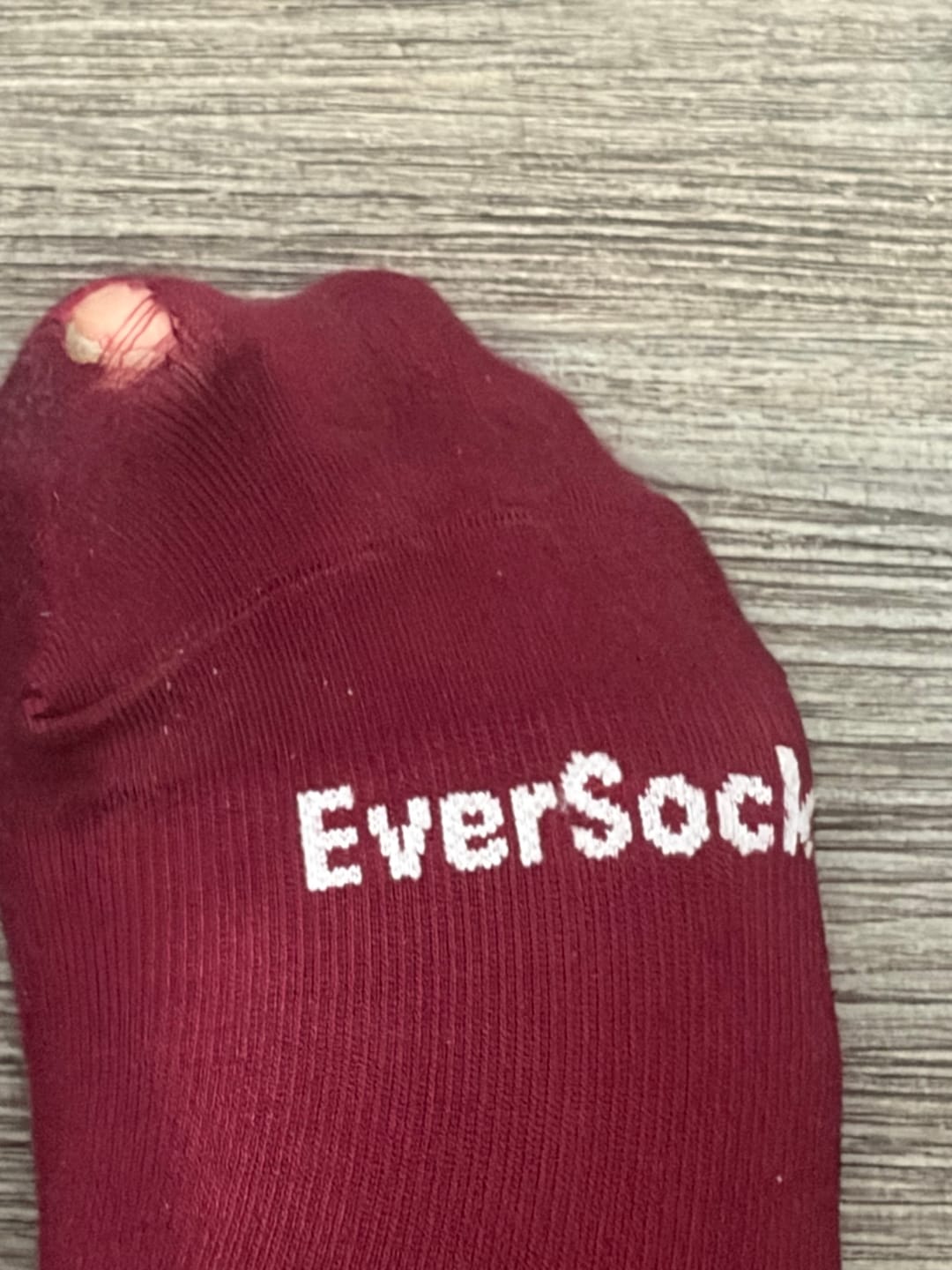 Customer photo review of EverSock™ Bamboo Compression Socks