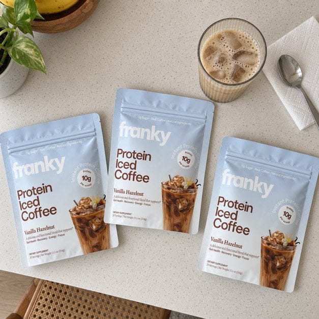 Customer photo review of Franky Protein Coffee