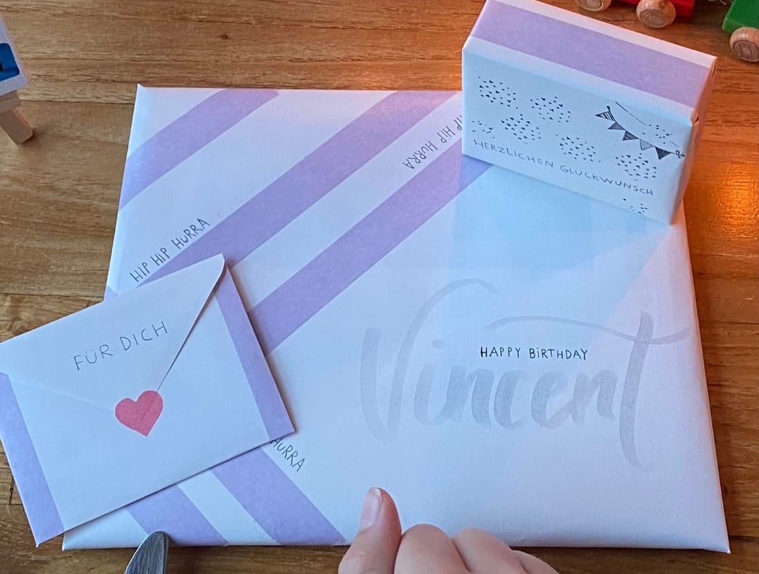Customer photo review of Profi Tapetenband Sensitive Violett