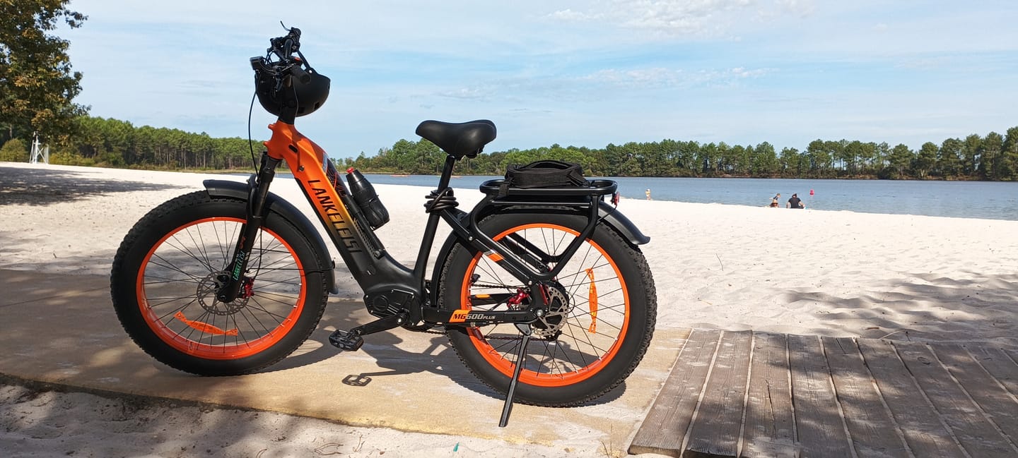 Customer photo review of Lankeleisi MG600 Plus 26" Fat Bike 960Wh All Terrain SUV E-Bike with Switchable Sensor 48V 20Ah Battery