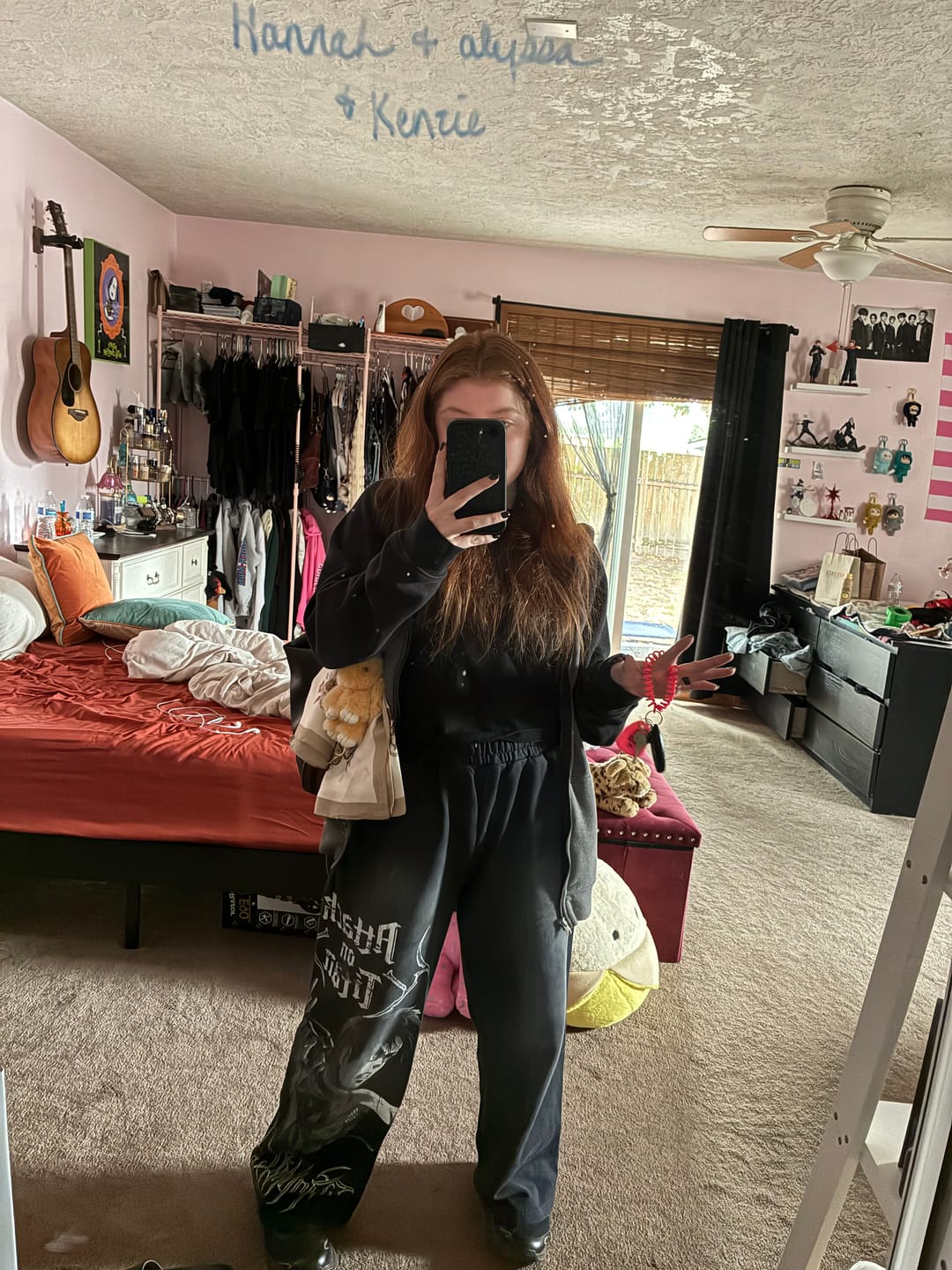 Customer photo review of 2128 - AOT©  x YLA Baggy Joggers
