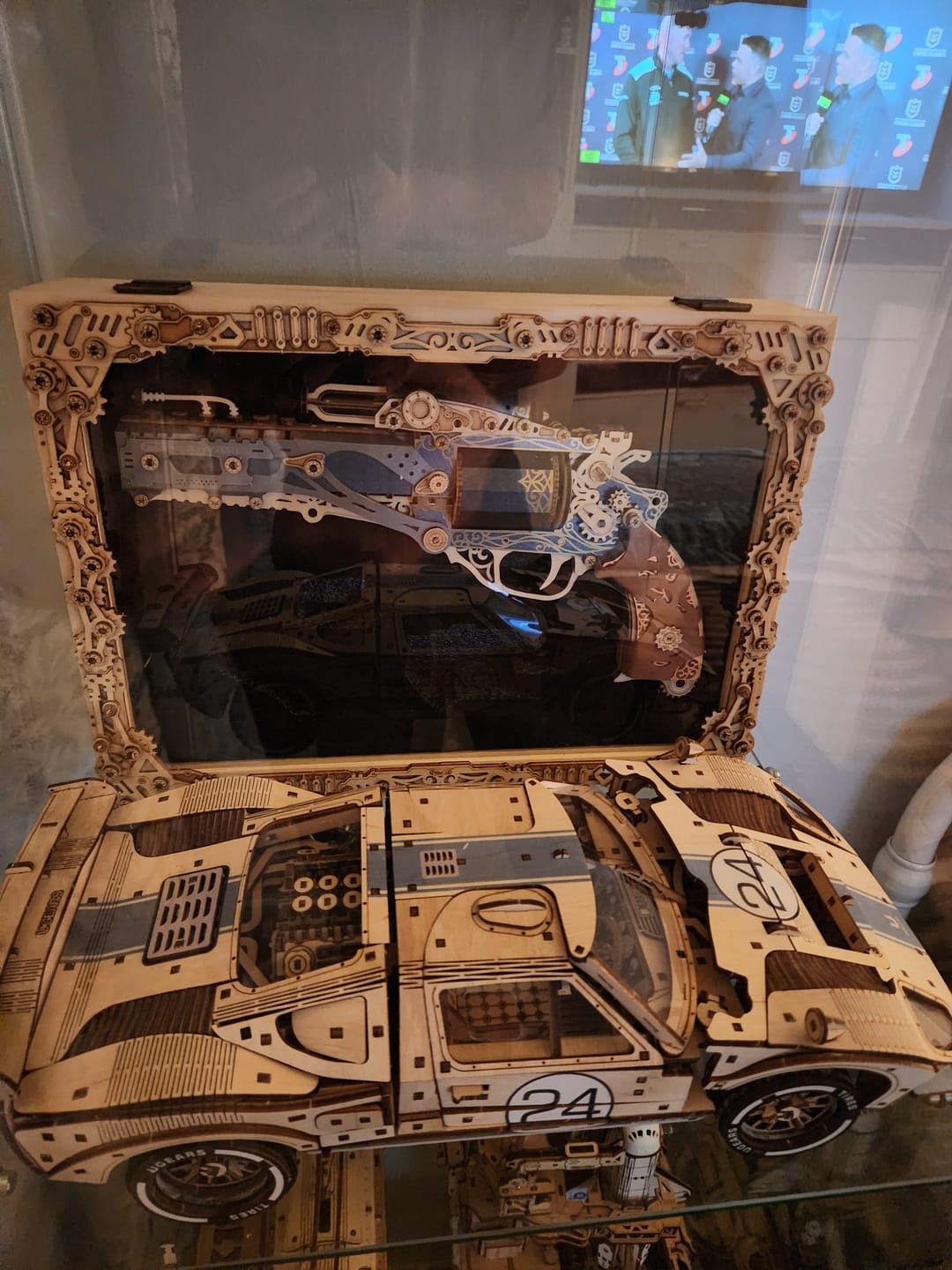 Customer photo review of Revolver 3D Wooden Puzzle Kits