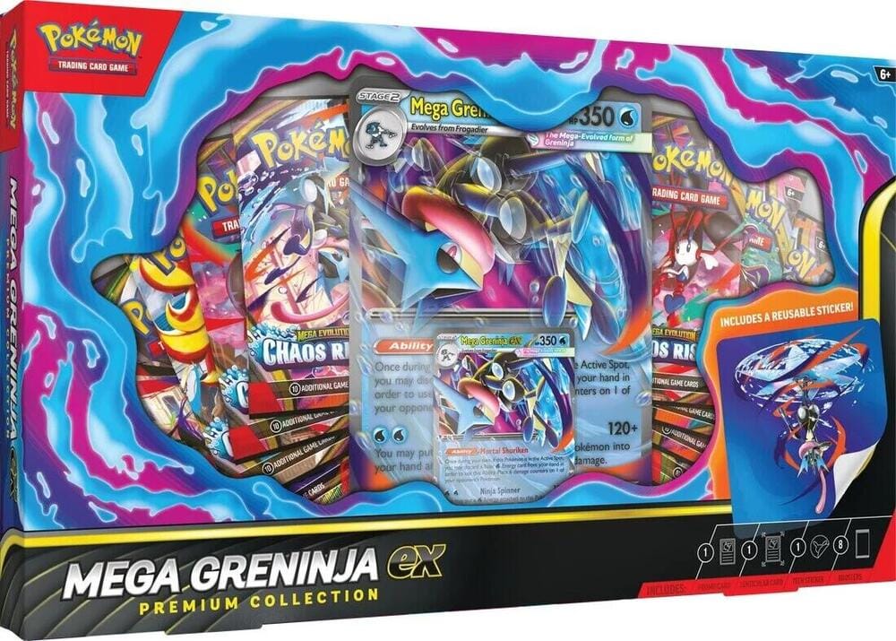Customer photo review of Mega Greninja ex Premium Collection