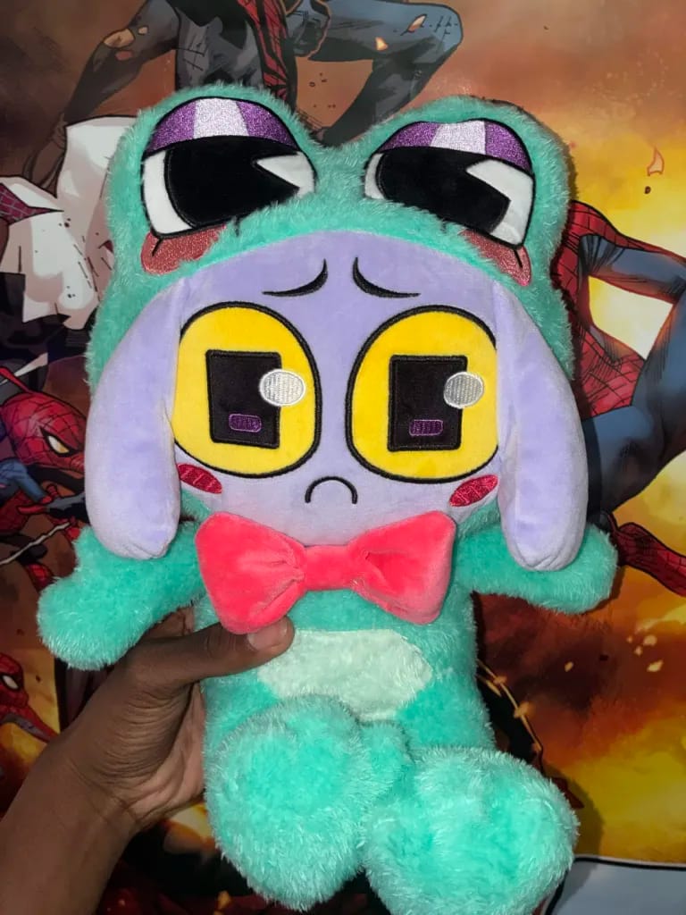 Customer photo review of Ribbit-Suit Jax Plush