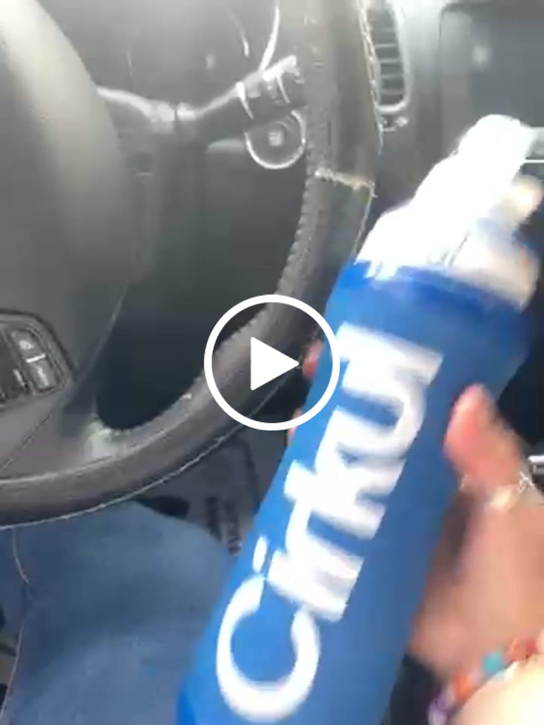 Customer video review of 22oz. Grip Stainless Steel Bottle & Sport Lid