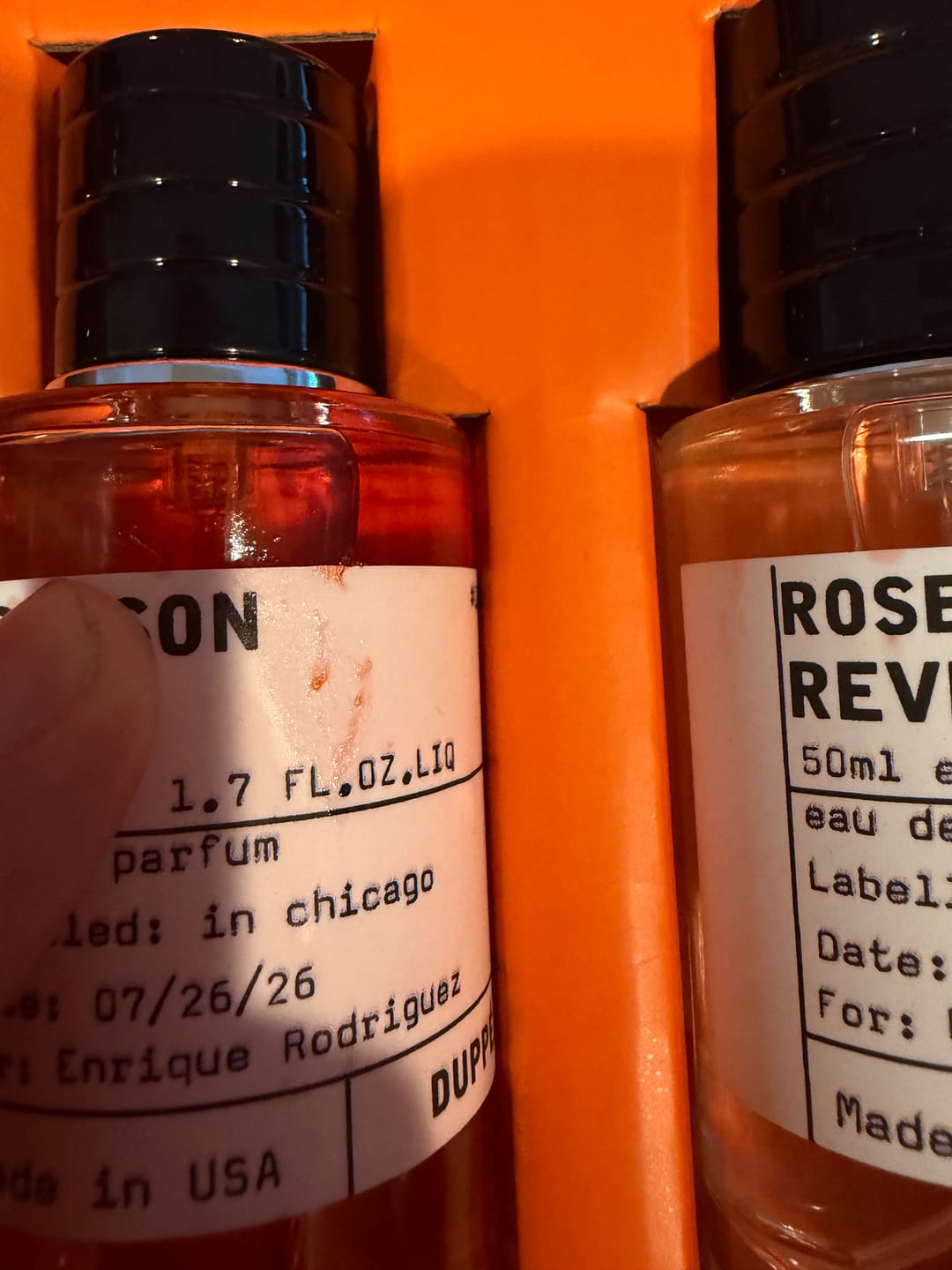 Customer photo review of 6 Scents. 1 Affordable Price.