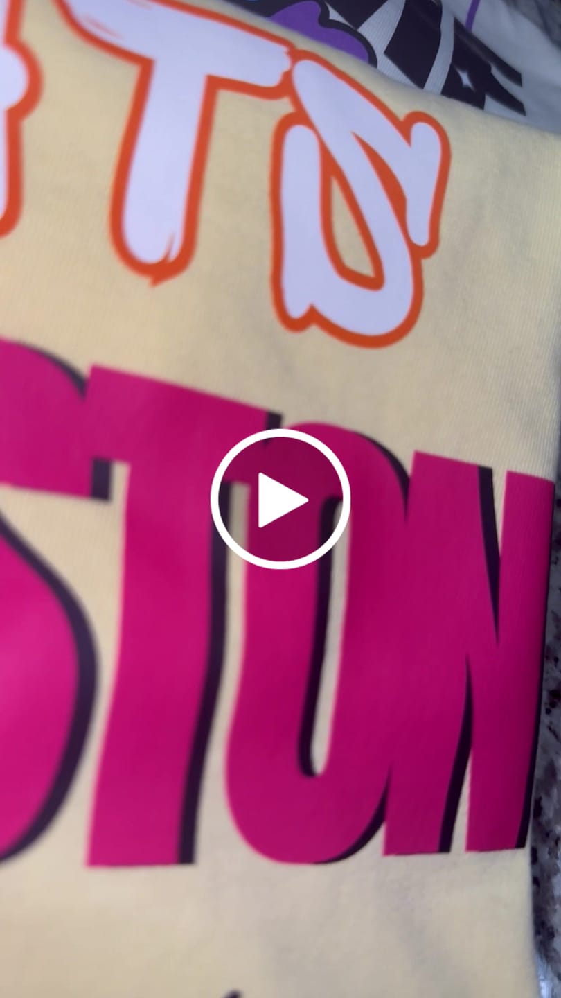 Customer video review of Build Your Own DTF Gang Sheet