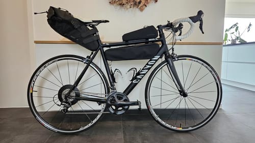 Customer photo review of Bikepacking Rahmentasche (38-46cm)