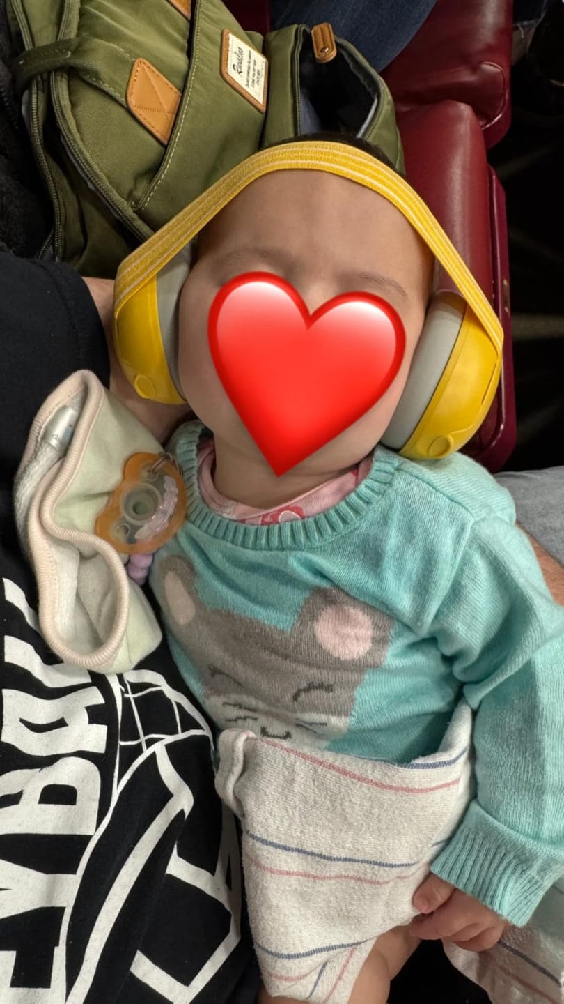 Customer photo review of Sanfter Gehörschutz | Kapselgehörschutz Für Babys