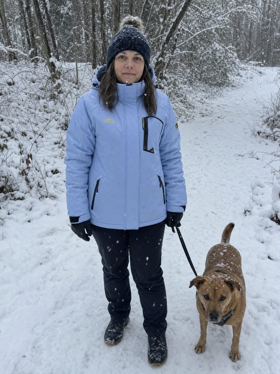 Customer photo review of Winterjacke Damen - Wasser- & winddicht