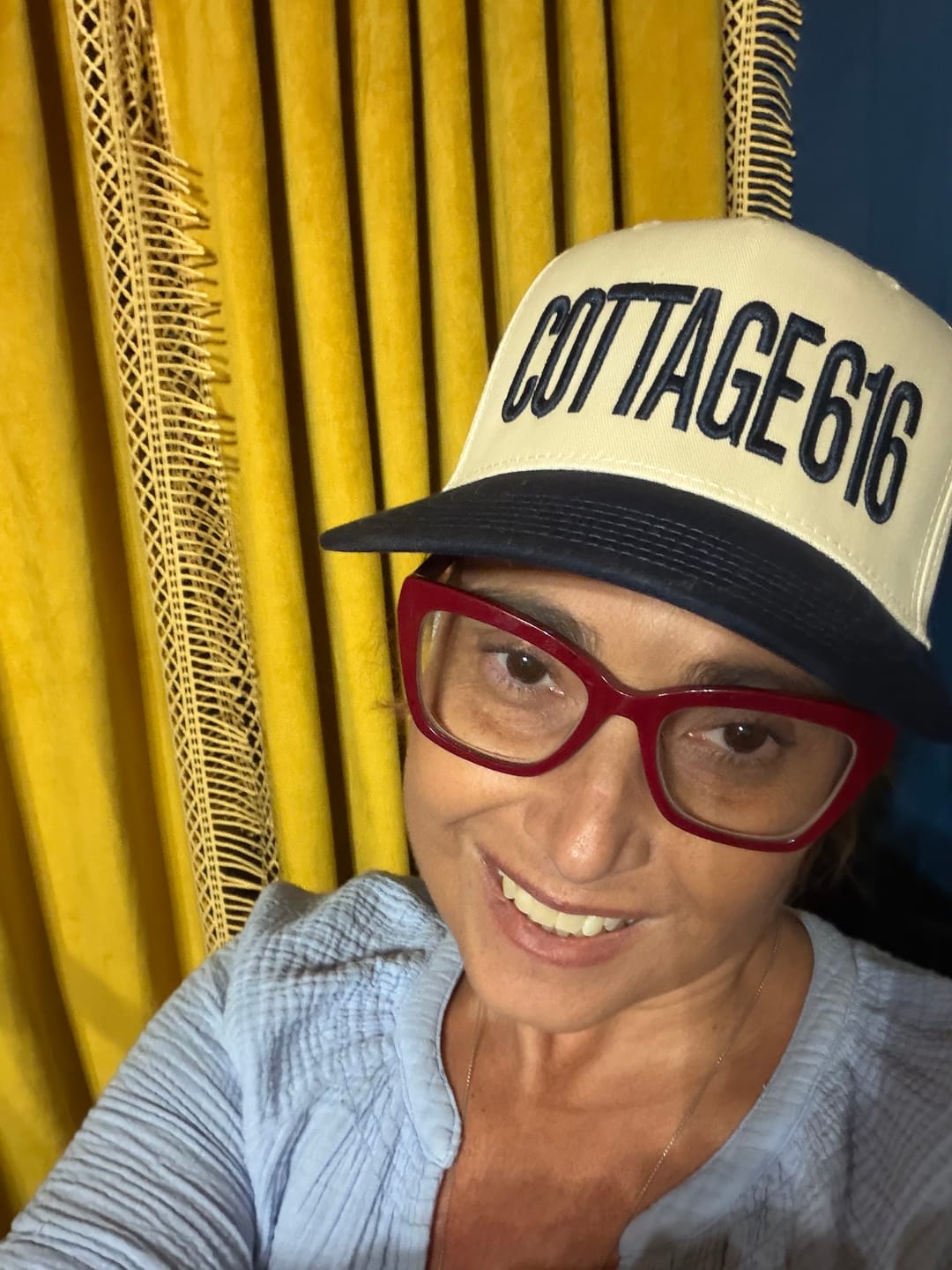 Customer photo review of Custom Embroidered - Trucker Hat