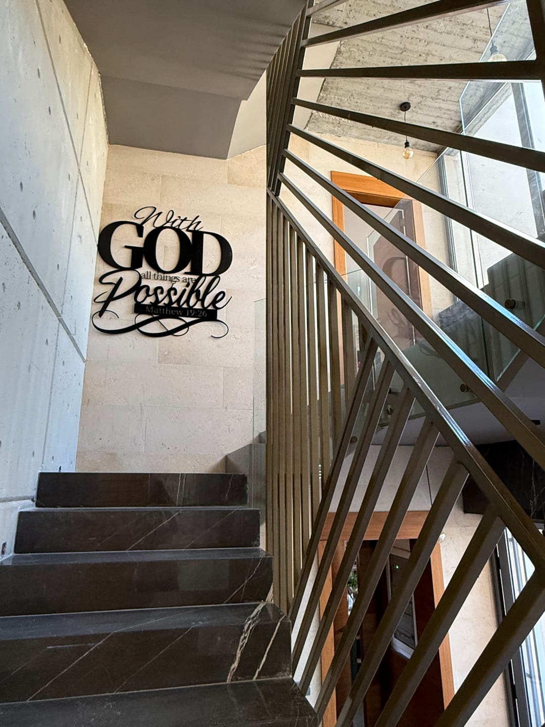 Customer photo review of With God All Things Are Possible