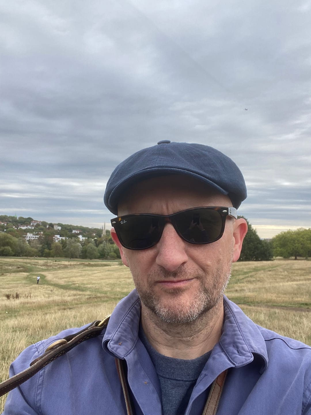 Customer photo review of Linen 'Brooklyn' Bakerboy Cap