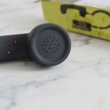 Customer photo review of RetroTalk™ - Auricular Clásico Vintage