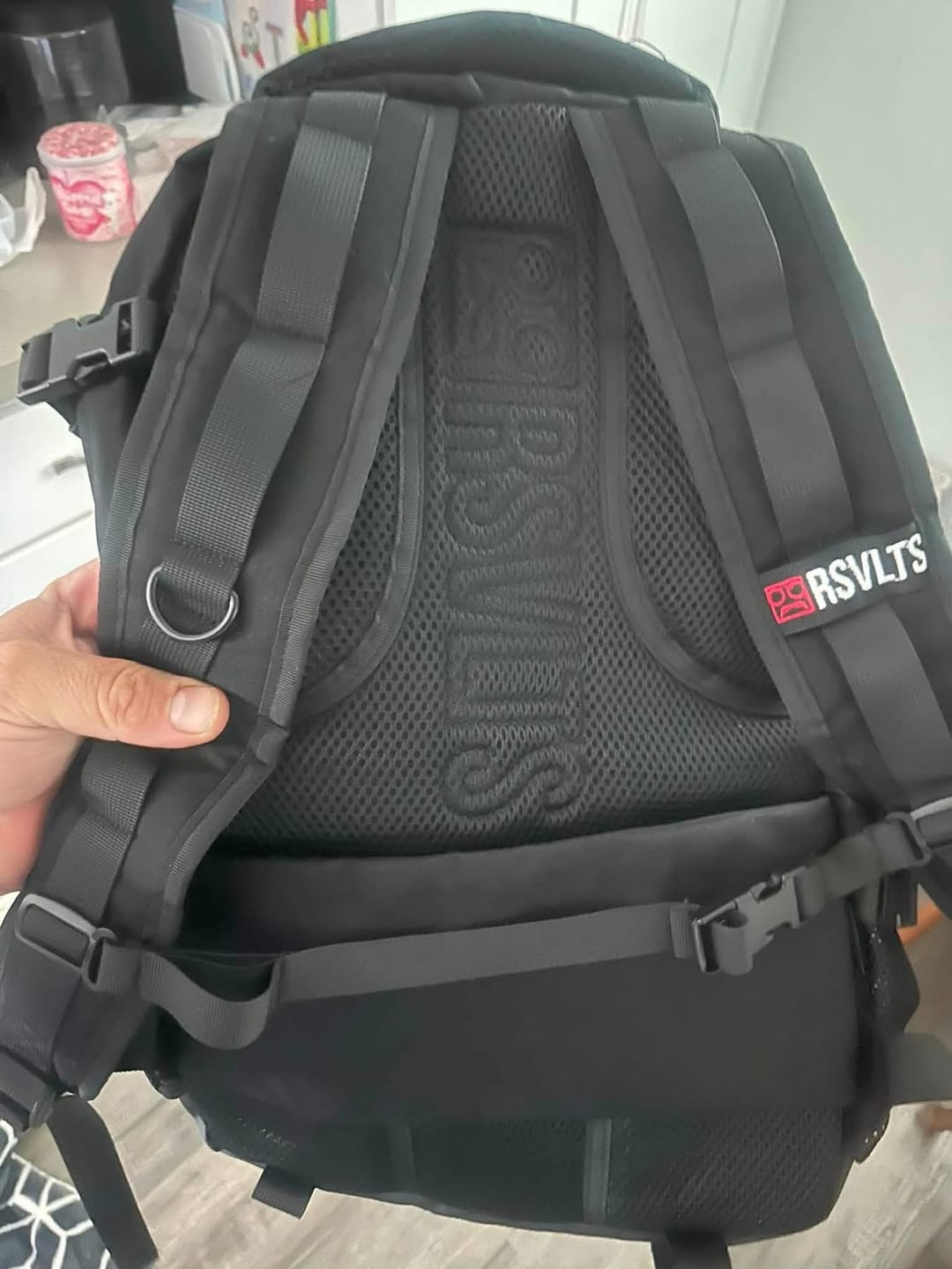 Customer photo review of Black – Commuter Backpack