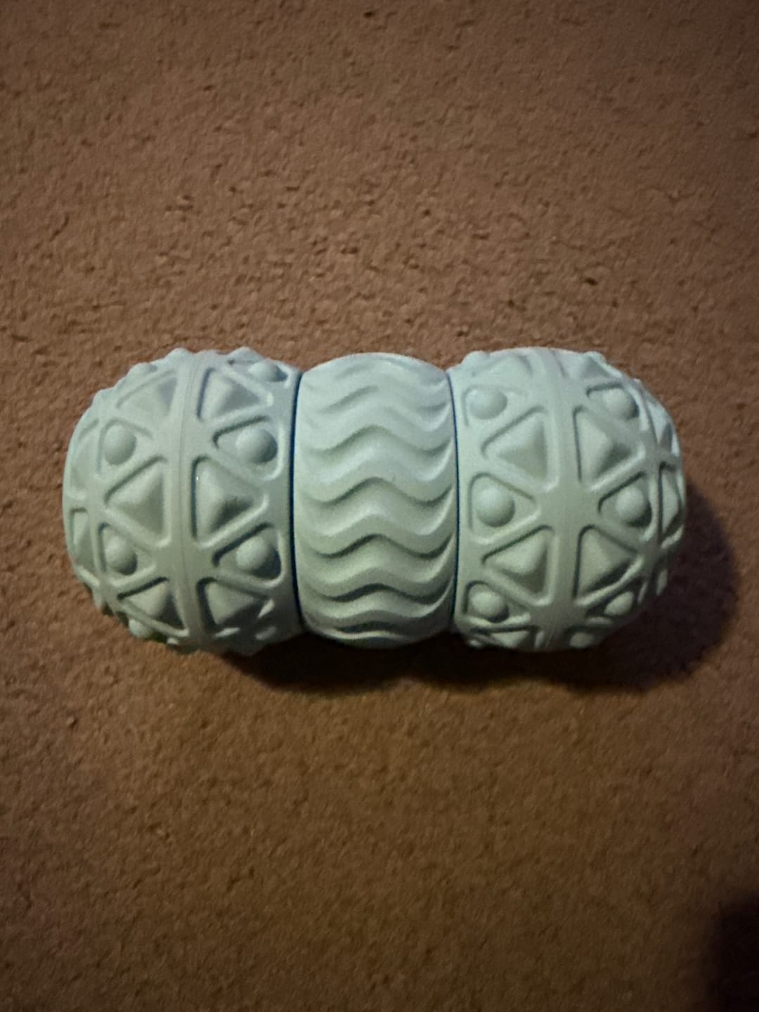 Customer photo review of Vibit ROLL - Portable Vibrating Massage Roller