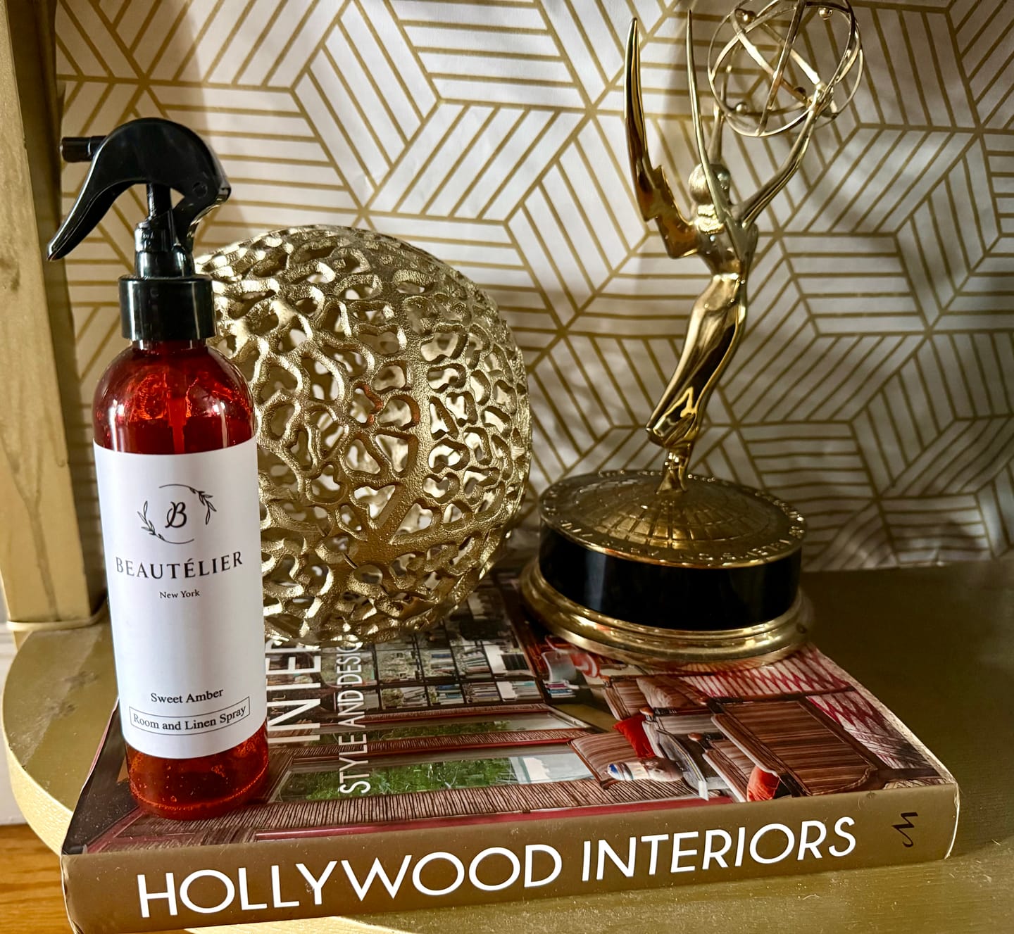 Customer photo review of Sweet Amber Room and Linen Spray_8 Fl. Oz