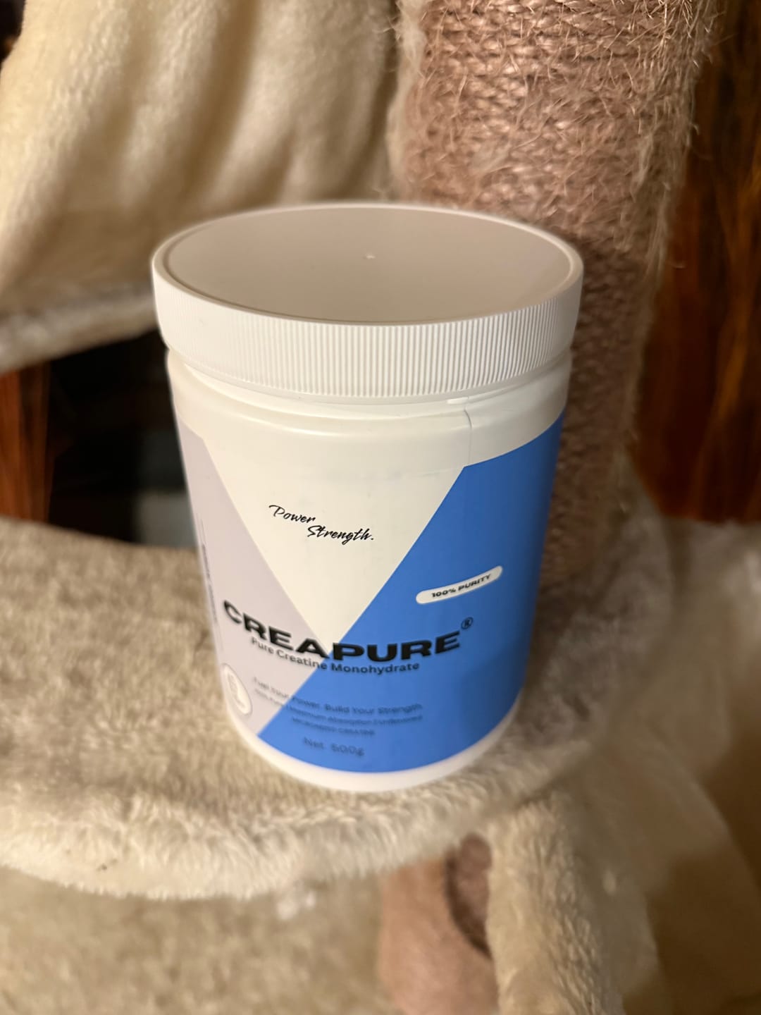 Customer photo review of Creapure® Monohydrate (500g)