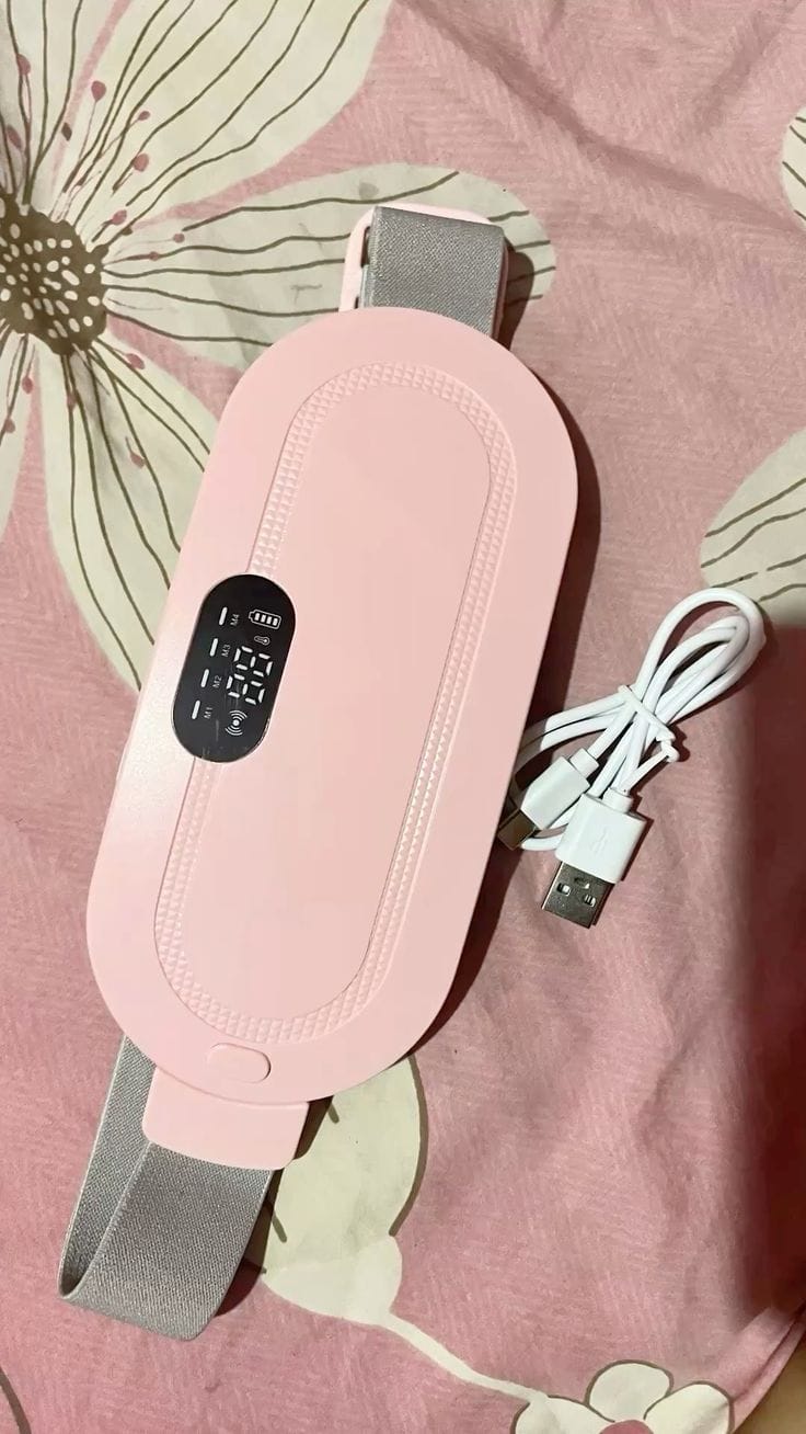 Customer photo review of Portable Massage Heating Reusable Belt