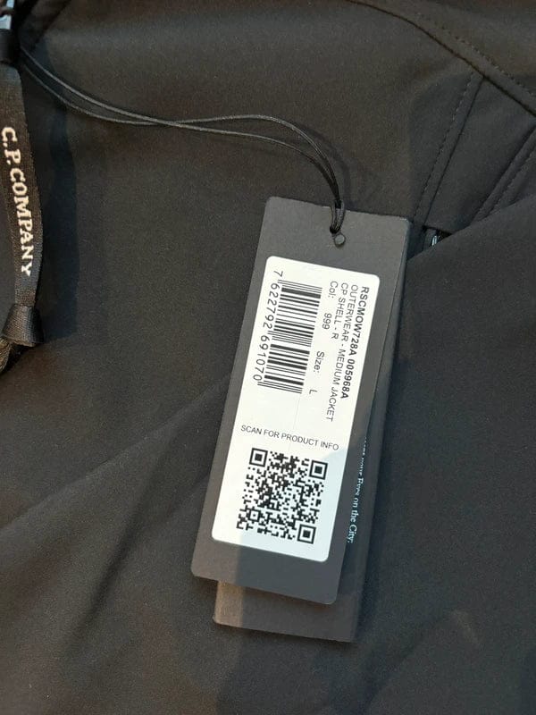 Customer photo review of C.P. Company Veste Outerwear Short Jacket Noir Zippé