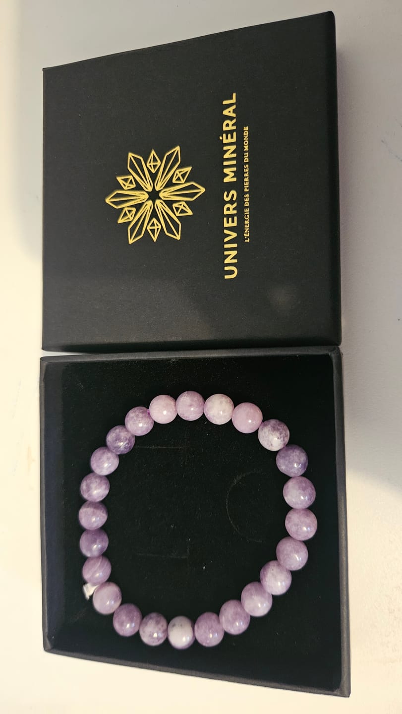 Customer photo review of Bracelet Lépidolite