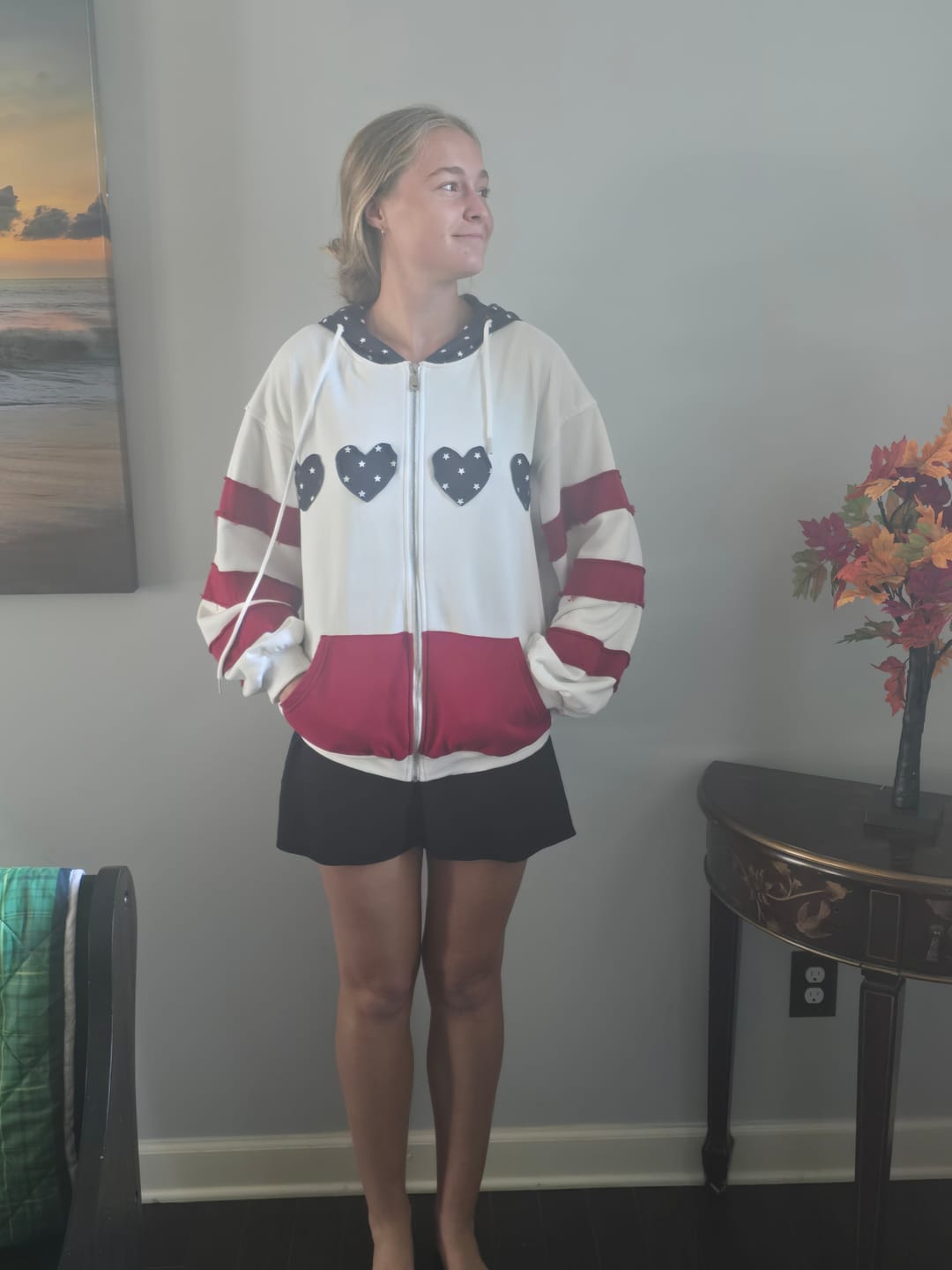 Customer photo review of Flagstaff Zip-Up Hoodie