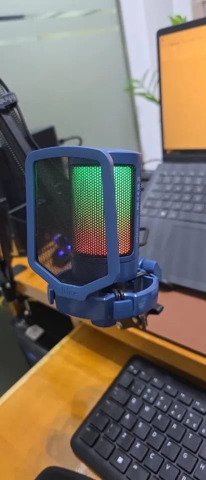 Customer photo review of Microphone Gaming FIFINE - Qualité audio pro à domicile