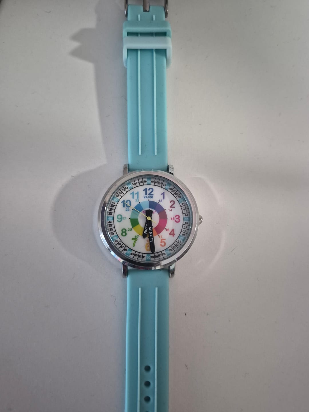 Customer photo review of Turquoise Time Teacher - Educational Watch