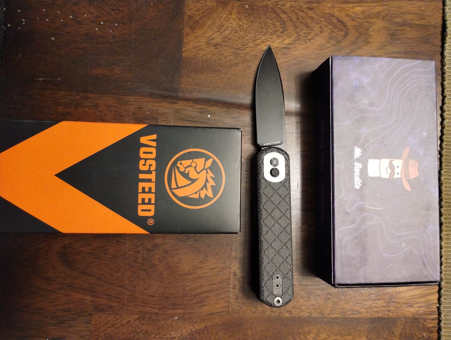 Customer photo review of Vosteed Corgi Trek Lock Knife 3"