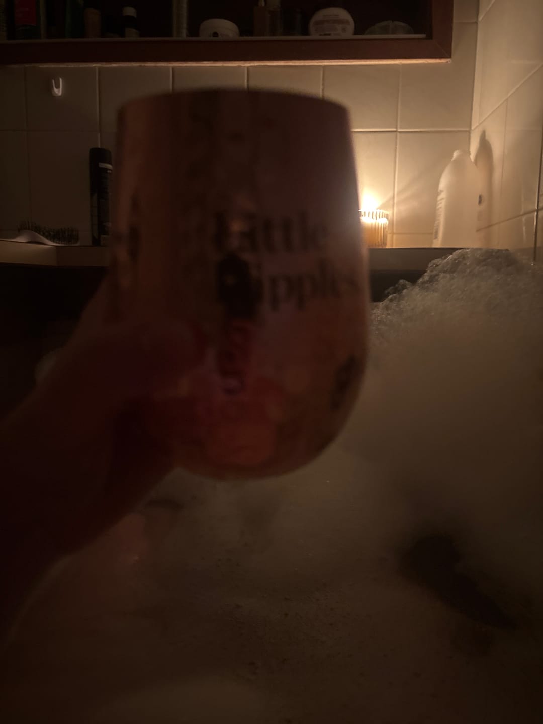Customer photo review of Hammered Copper Wine Mug GWP