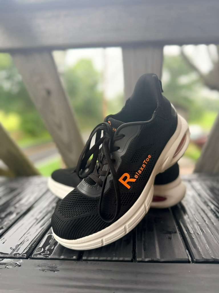 Customer photo review of RelaxaToe™ Pro — 12-Hour Shift Shoes for All-Day Foot, Knee & Back Pain Relief