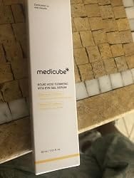 Customer photo review of Medicube Kojic Acid Turmeric Eye Serum